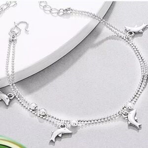 Tibetan Silver Dolphin Braclet